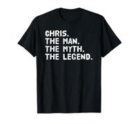 CHRIS. THE MAN. THE MYTH. THE LEGEND. Funny Gift Idea T-Shirt