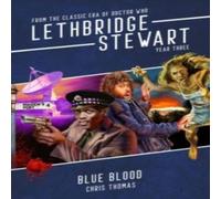 Chris Thomas Lethbridge-Stewart: Blue Blood Paperback Book in White Chris Thomas White