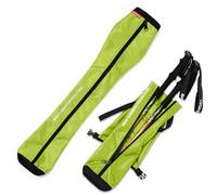 Chris.W Portable Trekking Pole Carrying Bag Storage Bag Pouch with Zipper for Walking Stick Hiking Poles Travel Case (Green)