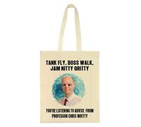 Chris whitty - Tank Fly Boss Walk Cotton Shopping Bag Birthday Gift Shoulder Bag Tote Bag (Natural)