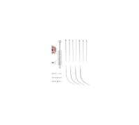 Chriscoco 14G 16G 18G 20G Piercing Kit Piercing Taper Ball Grabber Tool