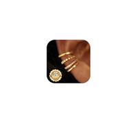 Chriscoco 3Pcs S925 Sterling Silver Ear Cuff No Piercing for Women Adjustable Clip On Earrings Fake Earrings Cartilage Helix Wrap Earring Fake Piercings 14K Gold Plated Cuff Earring for Women