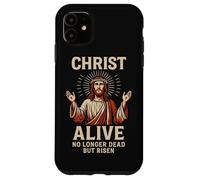 Christ Alive No Longer Dead But Risen Jesus Ressurection Art Case for iPhone 11