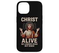Christ Alive No Longer Dead But Risen Jesus Ressurection Art Case for iPhone 14