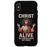Christ Alive No Longer Dead But Risen Jesus Ressurection Art Case for iPhone X/XS