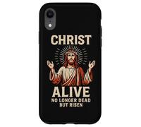 Christ Alive No Longer Dead But Risen Jesus Ressurection Art Case for iPhone XR