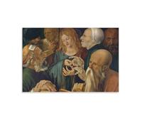 Christ Among The Doctors Artworks Canvas Poster Wall Art Prints Home Modern Decor 08x12inch(20x30cm)