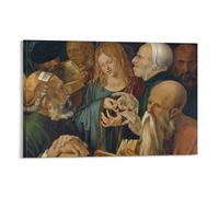Christ Among The Doctors Painting On Canvas Wall Art Poster Scroll Picture Print Walls Decor Home Posters 16x24inch(40x60cm)