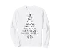Christ-Centered Christmas Scripture-Based X-Mas Tree Sweatshirt