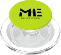 Christ in Me The Hope of Glory - Colossians 1:27 - Blk PopSockets PopGrip for MagSafe
