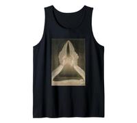 Christ in the Sepulchre Guarded by Angels (William Blake) Tank Top