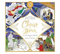 Christ Is Born: A Coloring Book with Bible Verses (Dover Adult Coloring Books)