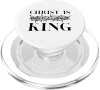 Christ Is King - Christian Crown of Thorns Christ Is King PopSockets PopGrip for MagSafe
