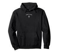 Christ is King Christian Faith Believer Who Loves Jesus Pullover Hoodie