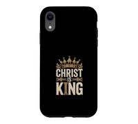 Christ Is King Christian Faith Case for iPhone XR