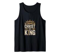 Christ is King Christian Faith Tank Top