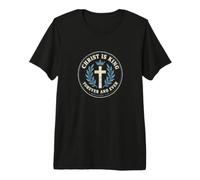 Christ is King He Shall Reign Revelation 11:15 Christian Premium T-Shirt
