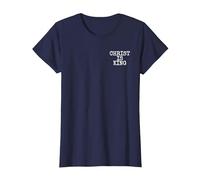 Christ is King Jesus is King Christianity T-Shirt, Women, Navy Blue, 3X-Large