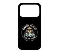 Christ Is King King of Glory Psalm 24:10 Christian Emblem Case for iPhone 17 Pro