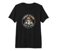 Christ is King King of Glory Psalm 24:10 Christian Emblem Premium T-Shirt