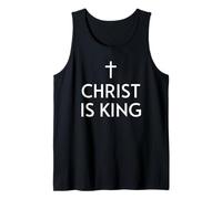 Christ is King - Religious Christian Saying Tank Top