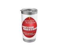 Christ is Risen! Indeed He is Risen! Stainless Steel Insulated Tumbler