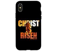 Christ is Risen - Matthew 28:6 Jesus Epic Resurrection Faith Case for iPhone X/XS