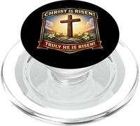 Christ Is Risen Truly He Is Risen Christian Easter Orthodox PopSockets PopGrip for MagSafe