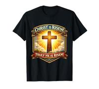 Christ is Risen Truly He is Risen Christian Easter Orthodox T-Shirt