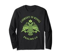 Christ King Byzantine Eagle Orthodox Biblical Authority Long Sleeve T-Shirt