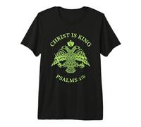 Christ King Byzantine Eagle Orthodox Biblical Authority Premium T-Shirt