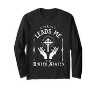 Christ Leads Me to United Kingdom Long Sleeve T-Shirt