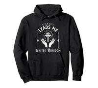 Christ Leads Me To United States Pullover Hoodie