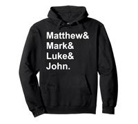 Christ New Testament Bible - Matthew, Mark, Luke, and John Pullover Hoodie
