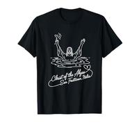 Christ of the Abyss, San Fruttuoso Italy Signature Heart Art T-Shirt