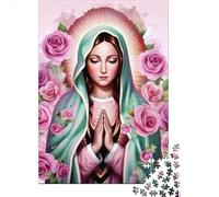 Christ Poster Catholic 2 1000-Piece Jigsaw Puzzle for Adults, 52x38cm/1000pcs, White Cardboard Pieces, Screen-Free Leisure And Quiet Weekends