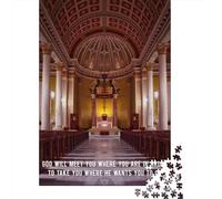 Christ Quote to Remember 6 1000-Piece Puzzle for Adults, 70x50cm/1000pcs; Low-dust White Cardboard Pieces; to Enjoy at Home Alone Or with Company
