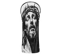 Christ Religious Christian Faith Head Covers for Golf Clubs Waterproof Headcover with Interchangeable No. Tags for Driver Hybrid and Fairway Woods