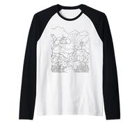 Christ Resurrection - Kids Faith Coloring Bible Story Raglan Baseball Tee