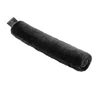 CHRIST Sheepskin neck cover or horses Protection for horse and bridle, snaffle, noseband and headstall, one size (32 cm/approx. 12,6 in), available in natural colour, anthracite, black, brown