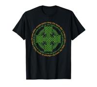 Christ St Patrick Day Celtic Cross Green Celebration Irish T-Shirt