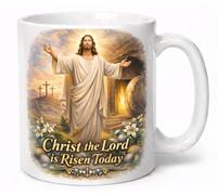 Christ The Lord is Risen Today Christian Easter Coffee Cup Gift Mug