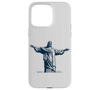 Christ the Redeemer, 30-meter Statue in Rio, Brazil Case for iPhone 15 Pro Max
