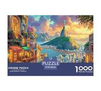 Christ The Redeemer_ Brazil 1000 Piece Jigsaw Puzzle for Adults - A Great Gift Idea for Men & Women, Challenging Wall Art for Home Decoration 38x26cm/1000pcs