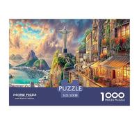 Christ The Redeemer_ Brazil 1000 Piece Jigsaw Puzzle for Adults - A Great Gift Idea for Men & Women, Challenging Wall Art for Home Decoration 52x38cm/1000pcs