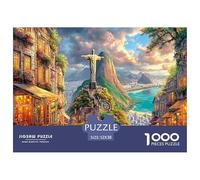 Christ The Redeemer_ Brazil 1000 Piece Jigsaw Puzzle for Adults - A Great Gift Idea for Men & Women, Challenging Wall Art for Home Decoration 52x38cm/1000pcs