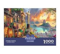 Christ The Redeemer_ Brazil 1000 Piece Jigsaw Puzzle for Adults - A Great Gift Idea for Men & Women, Challenging Wall Art for Home Decoration 52x38cm/1000pcs