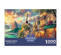 Christ The Redeemer_ Brazil 1000 Piece Jigsaw Puzzle for Adults - A Great Gift Idea for Men & Women, Challenging Wall Art for Home Decoration 38x26cm/1000pcs