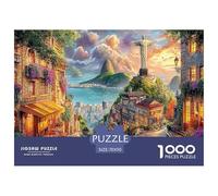 Christ The Redeemer_ Brazil 1000 Piece Jigsaw Puzzle for Adults And Kids-Challenging Hard Puzzle Game,Home Decoration & Family Fun 70x50cm/1000pcs