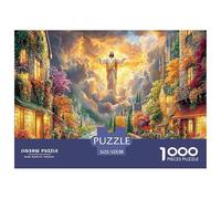 Christ The Redeemer_ Brazil 1000 Piece Jigsaw Puzzle for Family - Fun Challenge for Adults & Kids, A Great Gift And Interactive Home Decor Project 52x38cm/1000pcs